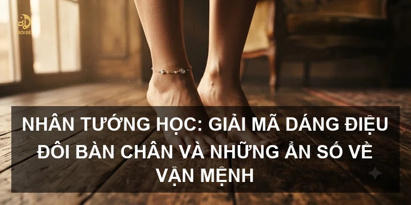Nhân tướng học: Giải mã dáng điệu đôi bàn chân và những ẩn số về vận mệnh