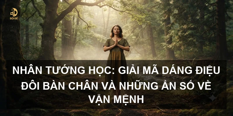 Nhân tướng học: Giải mã dáng điệu đôi bàn chân và những ẩn số về vận mệnh