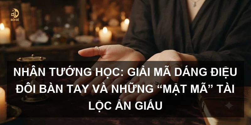 Nhân tướng học: Giải mã dáng điệu đôi bàn tay và những “mật mã” tài lộc ẩn giấu