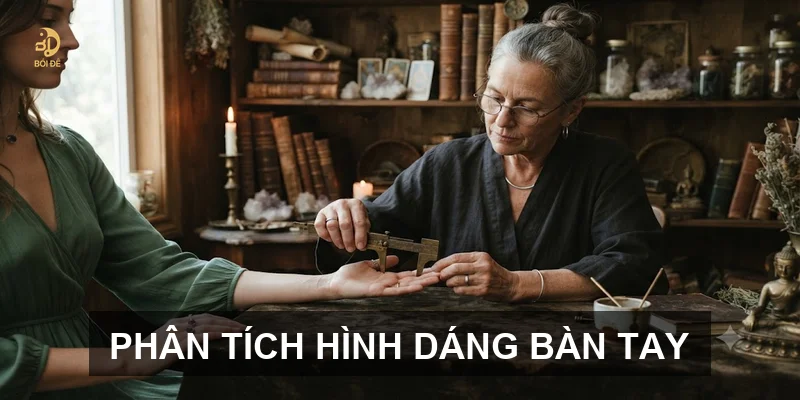 Phân tích hình dáng bàn tay