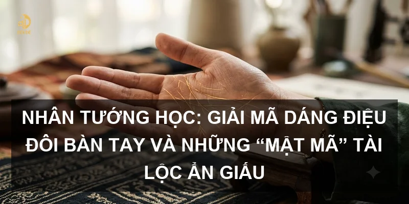 Nhân tướng học: Giải mã dáng điệu đôi bàn tay và những “mật mã” tài lộc ẩn giấu