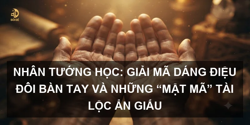 Nhân tướng học: Giải mã dáng điệu đôi bàn tay và những “mật mã” tài lộc ẩn giấu