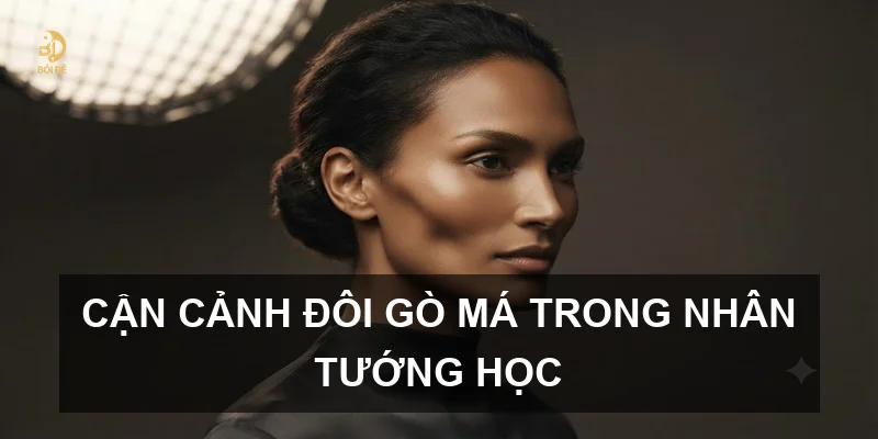 Cận cảnh đôi gò má trong nhân tướng học