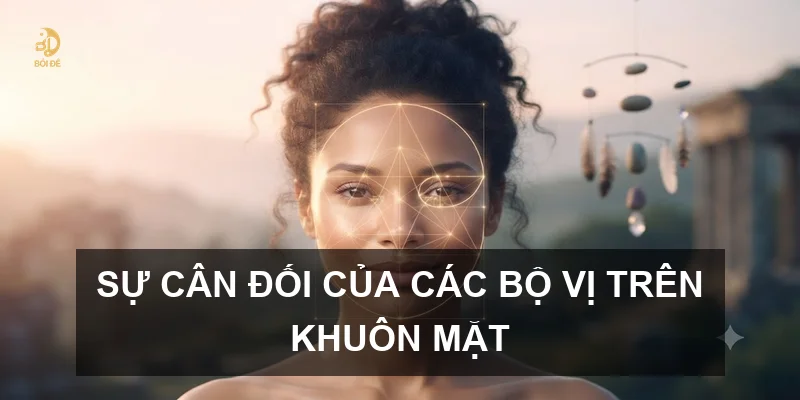 Sự cân đối của các bộ vị trên khuôn mặt
