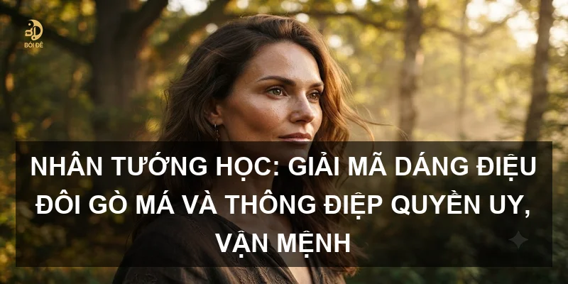 Nhân tướng học: Giải mã dáng điệu đôi gò má và thông điệp quyền uy, vận mệnh