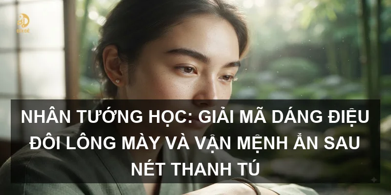 Nhân tướng học: Giải mã dáng điệu đôi lông mày và vận mệnh ẩn sau nét thanh tú