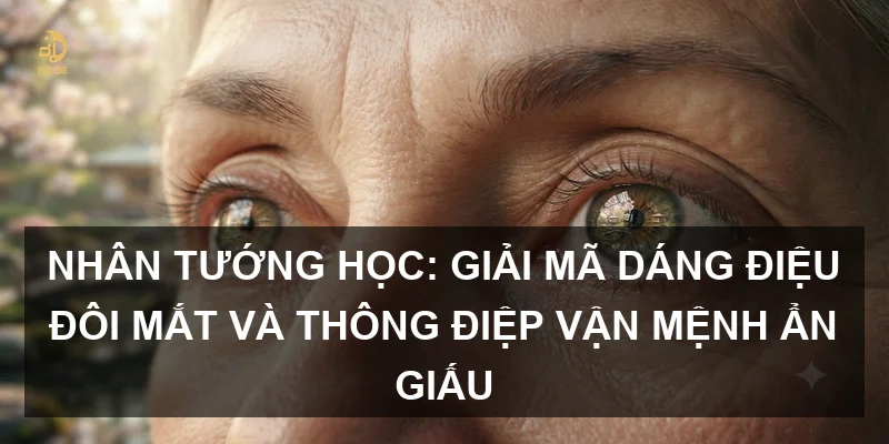Nhân tướng học: Giải mã dáng điệu đôi mắt và thông điệp vận mệnh ẩn giấu