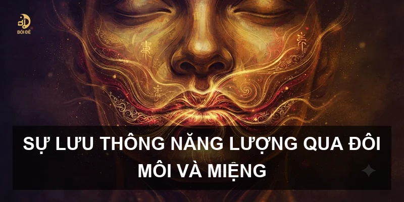 Sự lưu thông năng lượng qua đôi môi và miệng