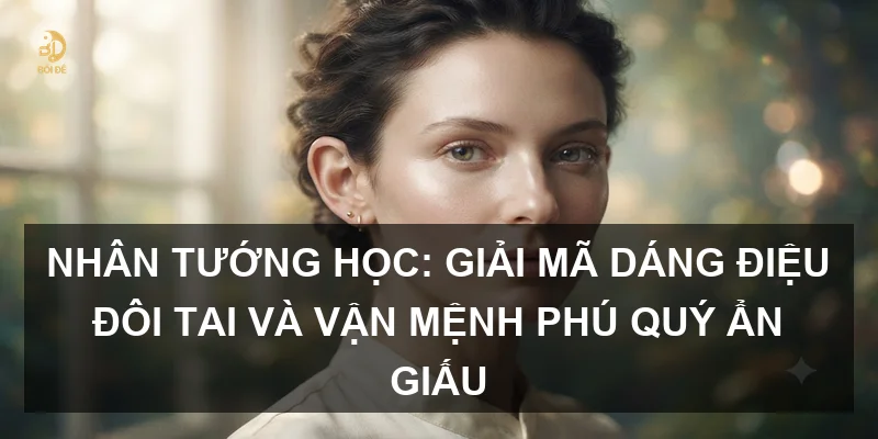 Nhân tướng học: Giải mã dáng điệu đôi tai và vận mệnh phú quý ẩn giấu