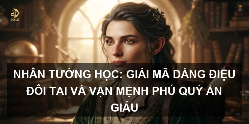 Nhân tướng học: Giải mã dáng điệu đôi tai và vận mệnh phú quý ẩn giấu