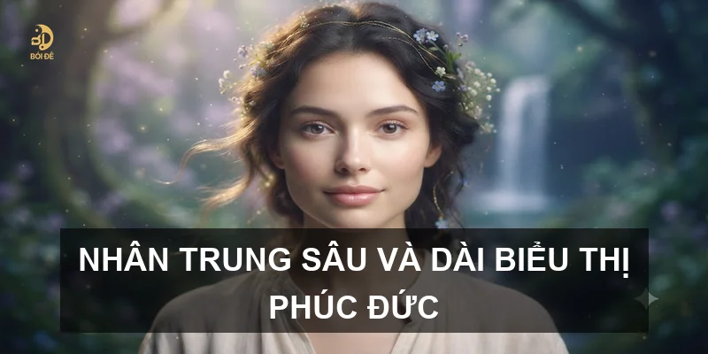 Nhân trung sâu và dài biểu thị phúc đức
