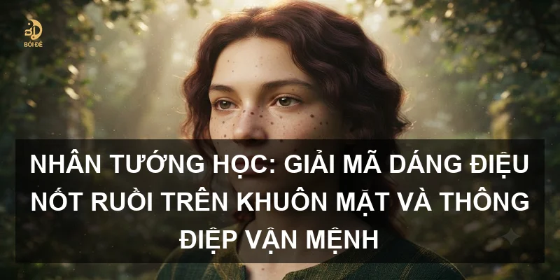 Nhân tướng học: Giải mã dáng điệu nốt ruồi trên khuôn mặt và thông điệp vận mệnh