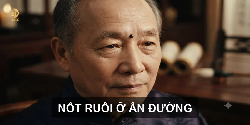 Nốt ruồi ở ấn đường