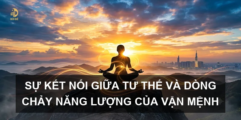 Sự kết nối giữa tư thế và dòng chảy năng lượng của vận mệnh