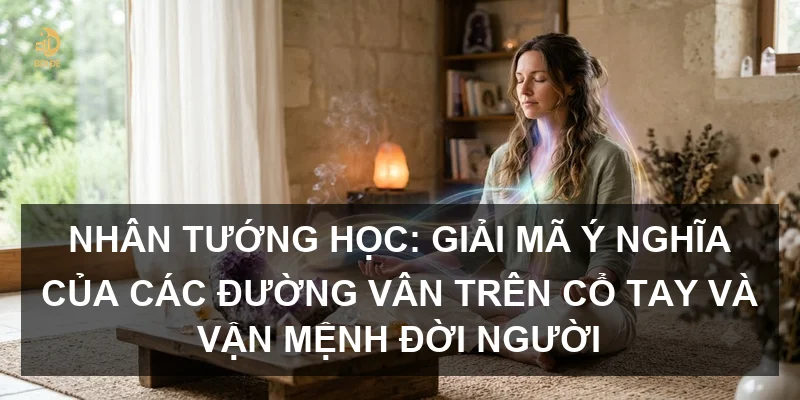 Nhân tướng học: Giải mã ý nghĩa của các đường vân trên cổ tay và vận mệnh đời người